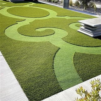 Anpassad mönstrad konstgräsmatta