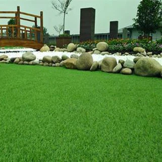 Grön konstgjord torv