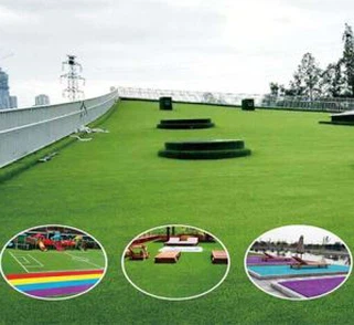 Utomhus Artificiell Standard Fake Grass Lawn