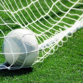 UV-resistent 50 mm mjukt artificiellt fotbollsmattor falskt plastgräs för fotbollsportfält