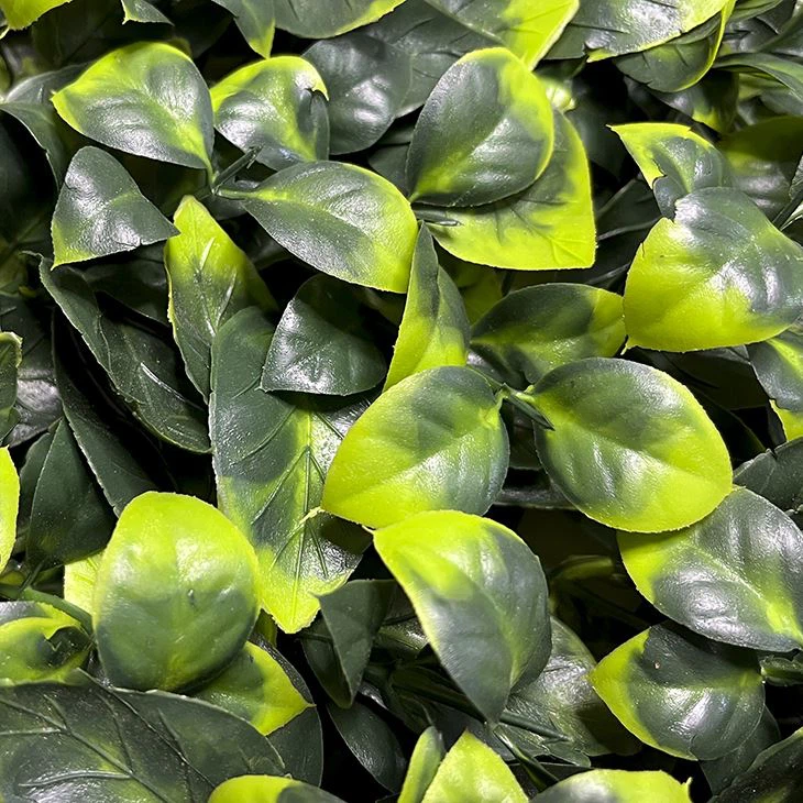 Fake Living Wall Grass With Pink Flowers