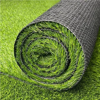 Simulerad konstgräsrullförpackning